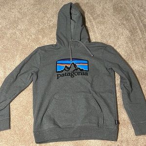 Men’s Grey Patagonia Hoodie